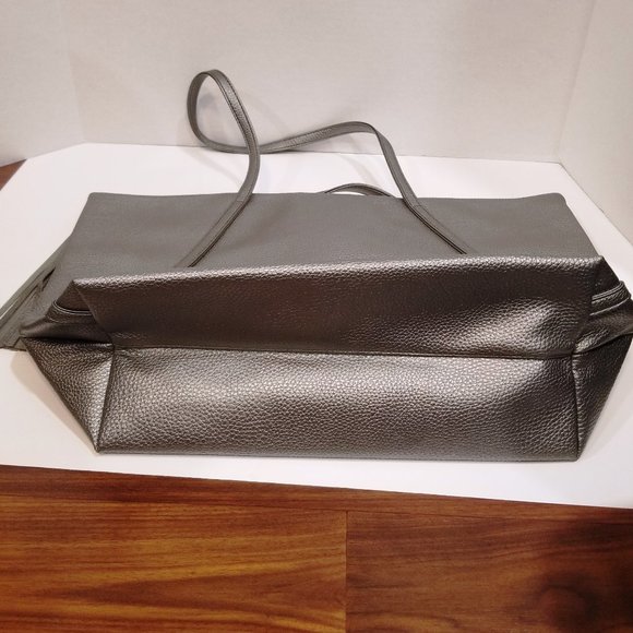 Shoulder Tote Bag, Pewter Gray in color, NWOT                         HOST PICK - Picture 4 of 10